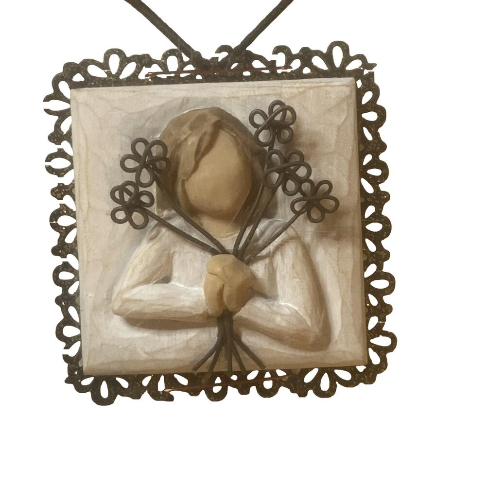 Willow Tree Susan Lordi‎ Bronze Filigree Friendship Ornament Christmas OS - Picture 7 of 10